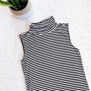 Ann Taylor Factory striped sleeveless top